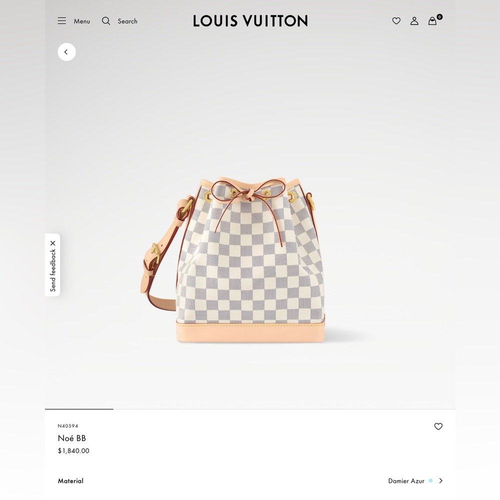 🐝 LV Style Noé BB 🐝 - Picture 12 of 12
